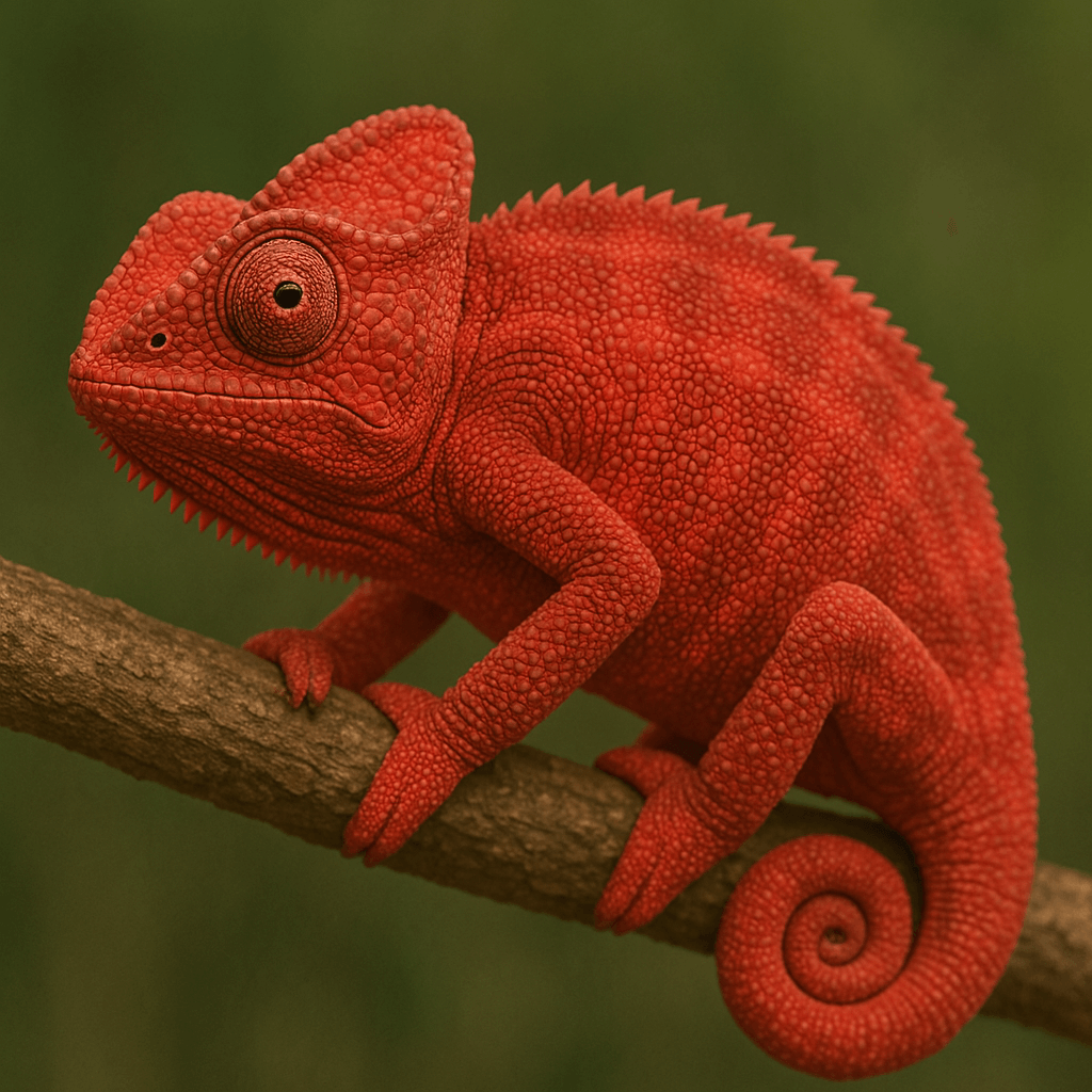 Very High UV Level Chameleon